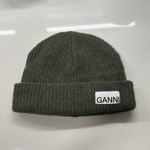 Green Ganni Beanie